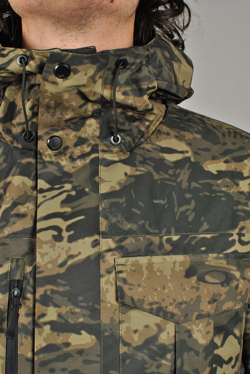 Ｔ・A★F.C.R.B. CAMOUFLAGE TEAM JACKET Core Divisional RC Insulated Jacket | XL | Tiger-Camo-Green